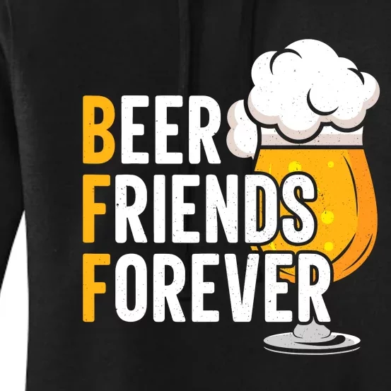 BFF Beer Friends Forever Happy Oktoberfest Women's Pullover Hoodie