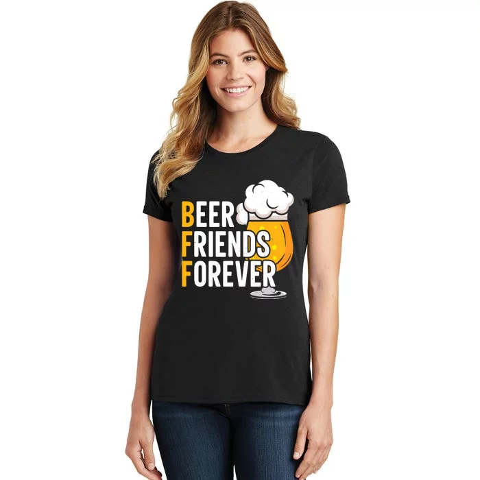 BFF Beer Friends Forever Happy Oktoberfest Women's T-Shirt