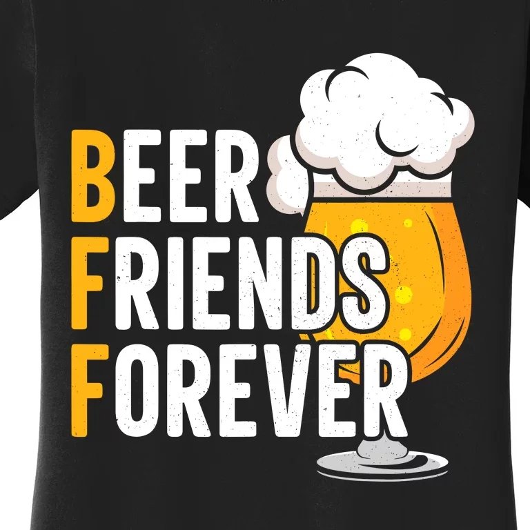 BFF Beer Friends Forever Happy Oktoberfest Women's T-Shirt