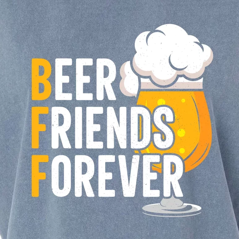 BFF Beer Friends Forever Happy Oktoberfest Garment-Dyed Women's Muscle Tee