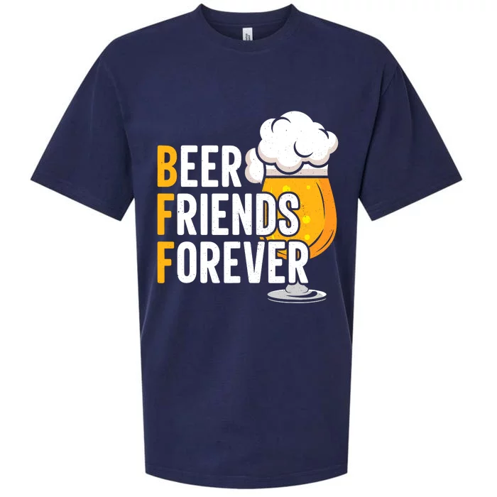 BFF Beer Friends Forever Happy Oktoberfest Sueded Cloud Jersey T-Shirt