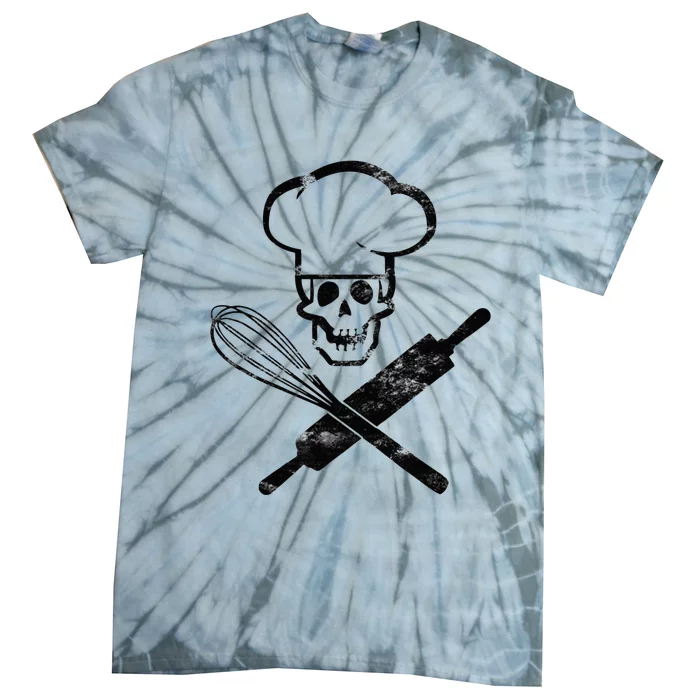 Badass Baker Funny Baking I Love Baking Humor Tie-Dye T-Shirt