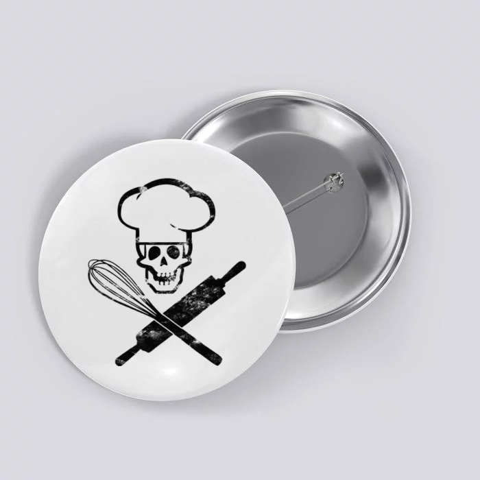 Badass Baker Funny Baking I Love Baking Humor Button