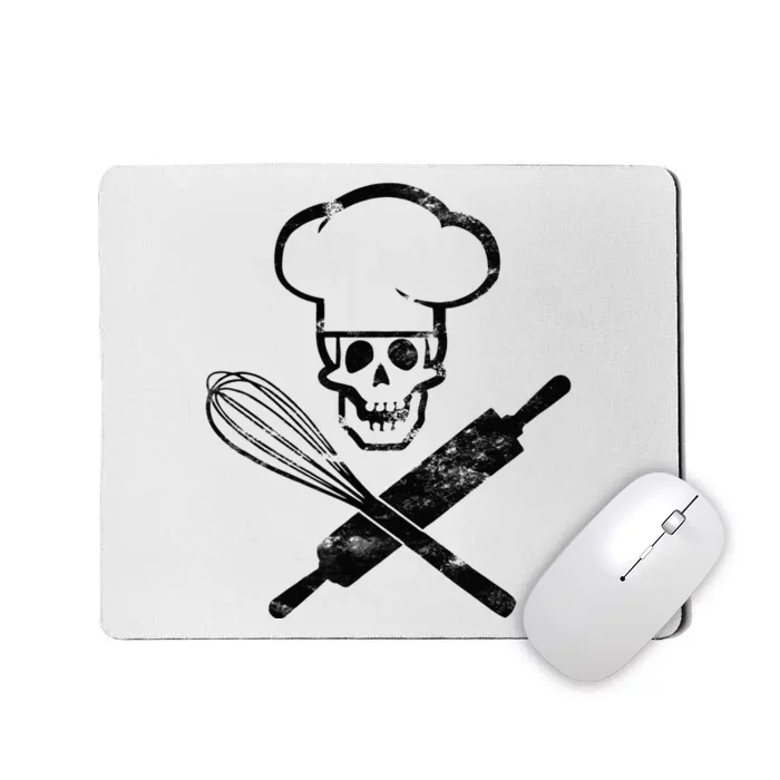 Badass Baker Funny Baking I Love Baking Humor Mousepad