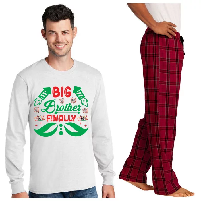 Big Brother Finally Long Sleeve Pajama Set