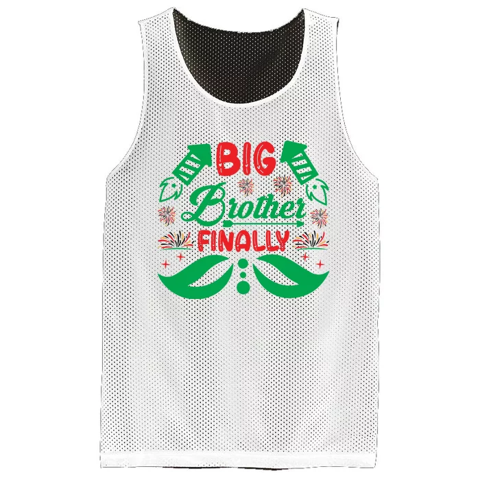 Big Brother Finally Mesh Reversible Basketball Jersey Tank