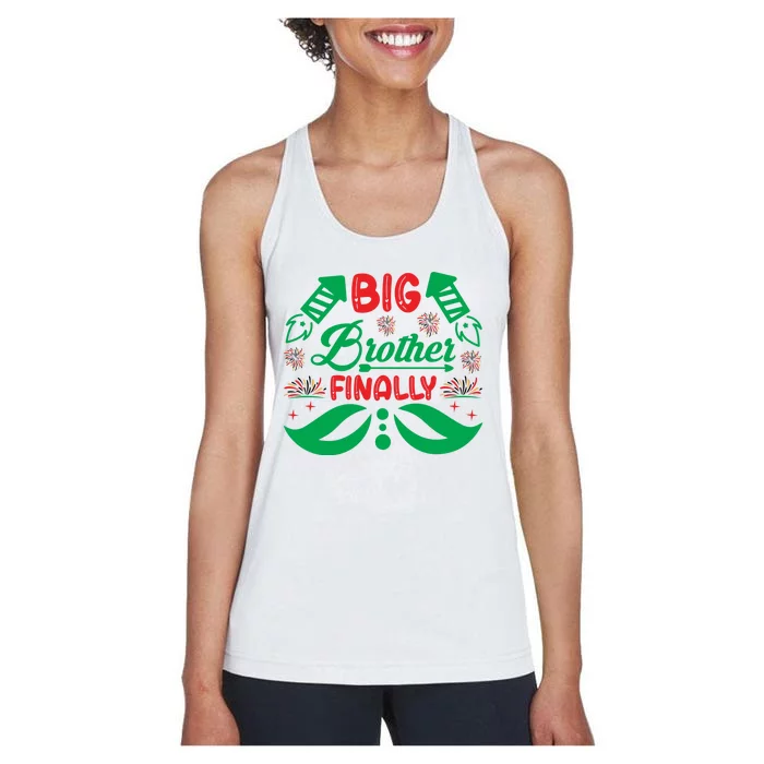 Big Brother Finally Women's Racerback Tank