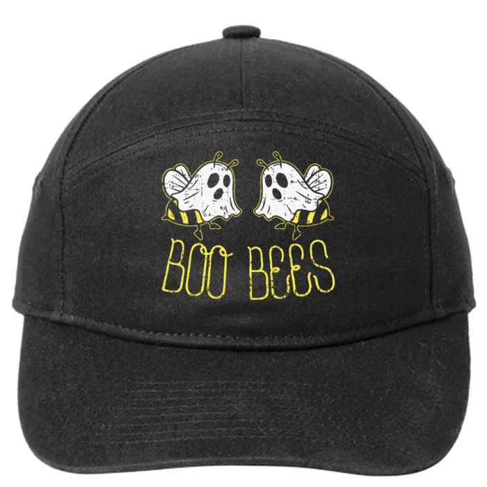 Boo Bees Funny Couples Halloween Costume For Adult Her 7-Panel Snapback Hat