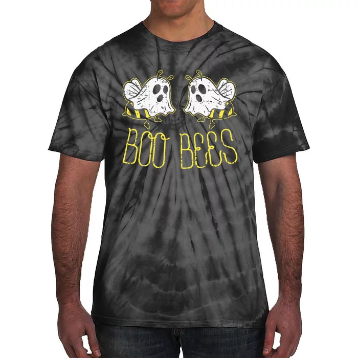 Boo Bees Funny Couples Halloween Costume For Adult Her Tie-Dye T-Shirt