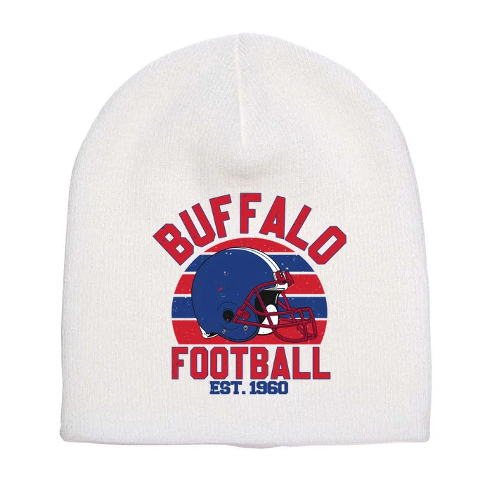 Buffalo Bull Football Est 1960 Team Supporter Short Acrylic Beanie