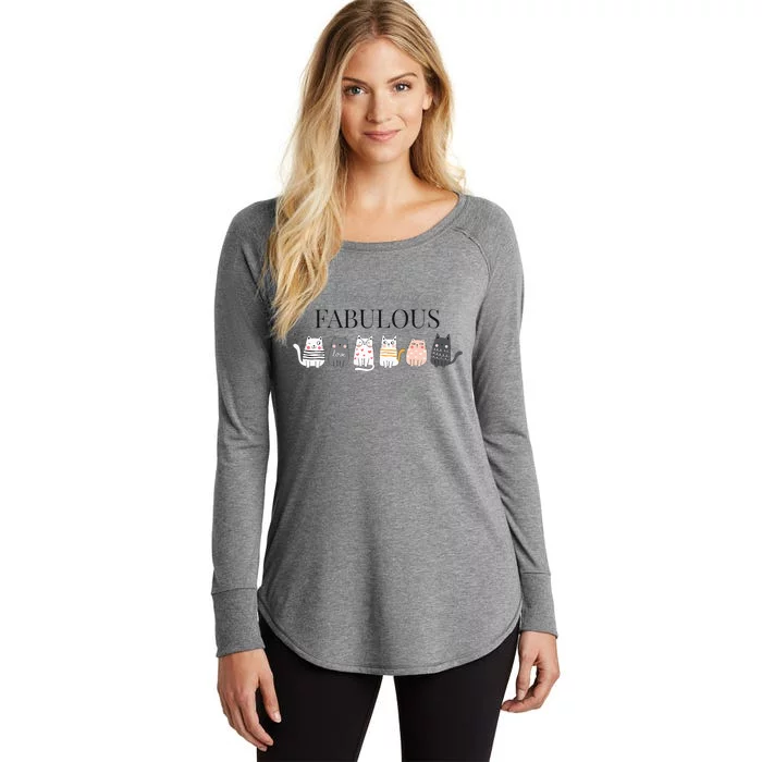 Busy Being Fabulous Women's Perfect Tri Tunic Long Sleeve Shirt