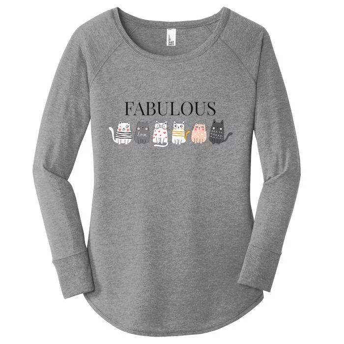 Busy Being Fabulous Women's Perfect Tri Tunic Long Sleeve Shirt