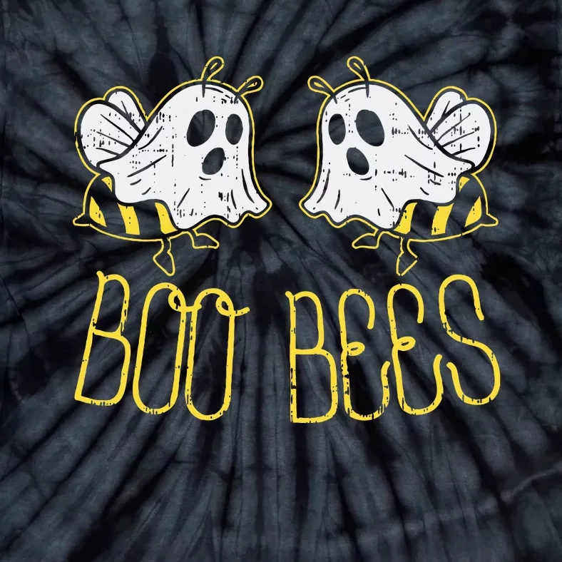 Boo Bees Funny Couples Halloween Costume Tie-Dye T-Shirt