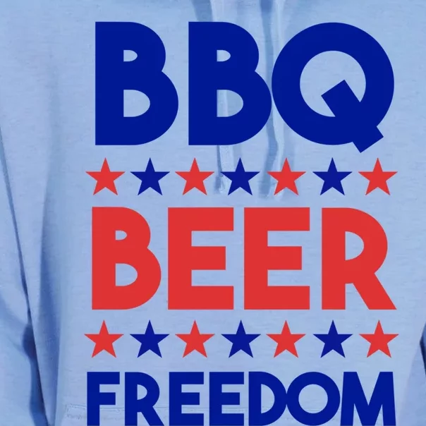 Bbq Beer Freedom 4th Of July Summer Party Gift America Usa Great Gift Unisex Surf Hoodie