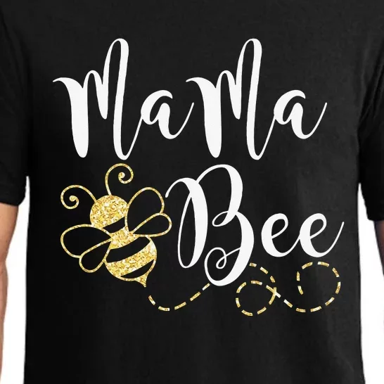 Birthday Bee Family Mama Bee Mom Mothers Gift For Women Pajama Set