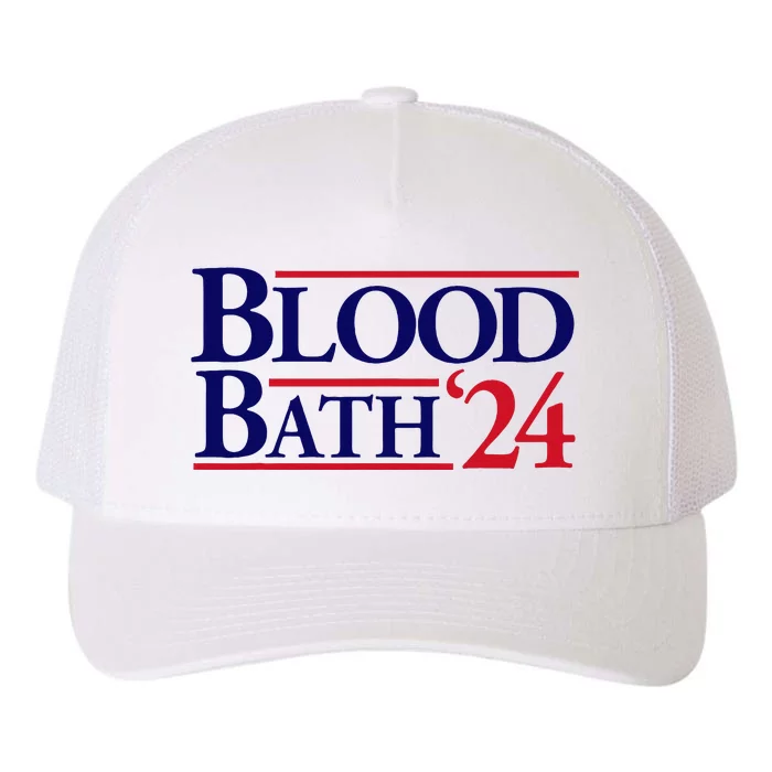 Blood Bath Funny Trump Yupoong Adult 5-Panel Trucker Hat