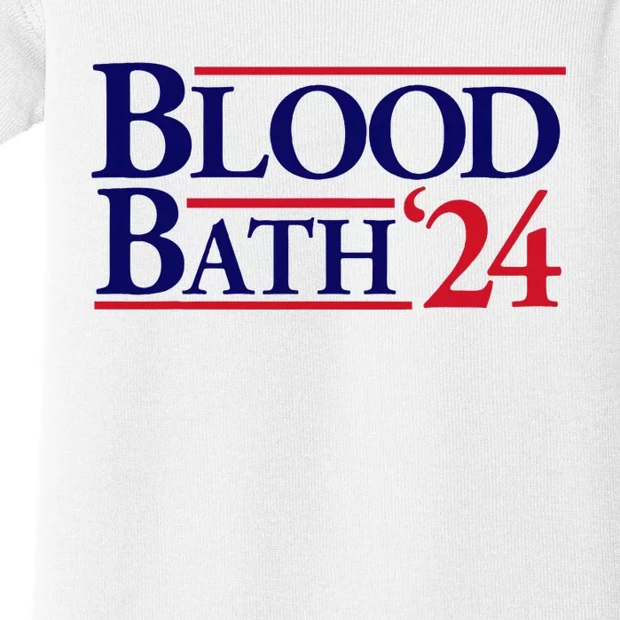 Blood Bath Funny Trump Baby Bodysuit