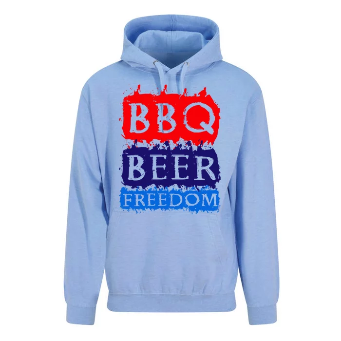 Bbq Beer Freedom Ll Americans Gift Unisex Surf Hoodie