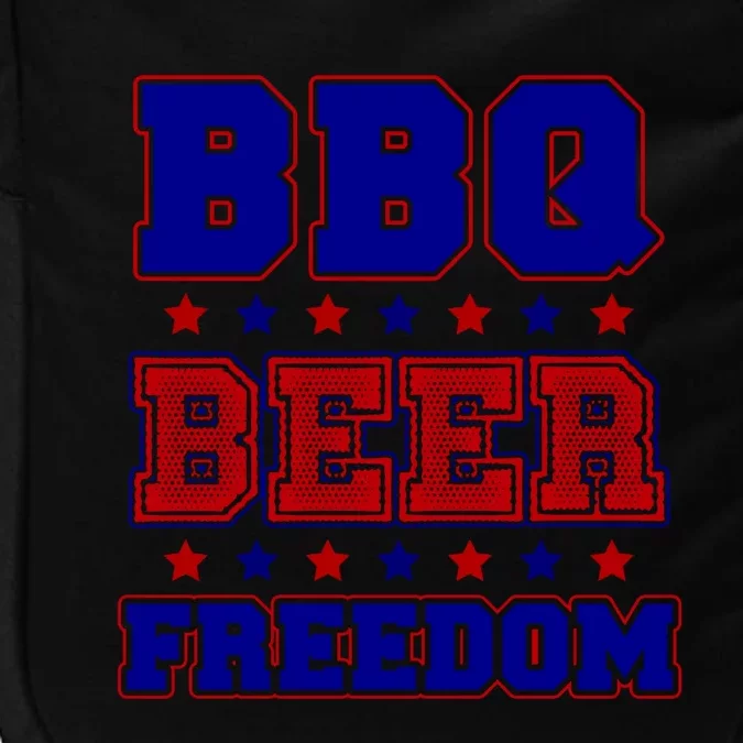 Bbq Beer Freedom America Usa Flag Election 2020 Great Gift Impact Tech Backpack