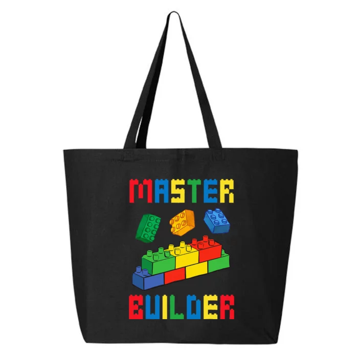 Brick Builder Funny Blocks Building Master Builder 25L Jumbo Tote