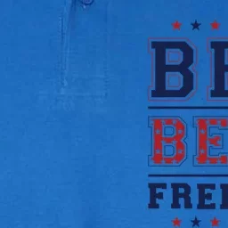 Bbq Beer Freedom Great Gift Softstyle Adult Sport Polo