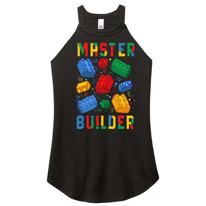 Brick Builder Funny Blocks Master Builder Women’s Perfect Tri Rocker Tank