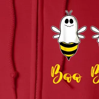 Boo Beez Funny Bee Halloween Costume Bees Full Zip Hoodie