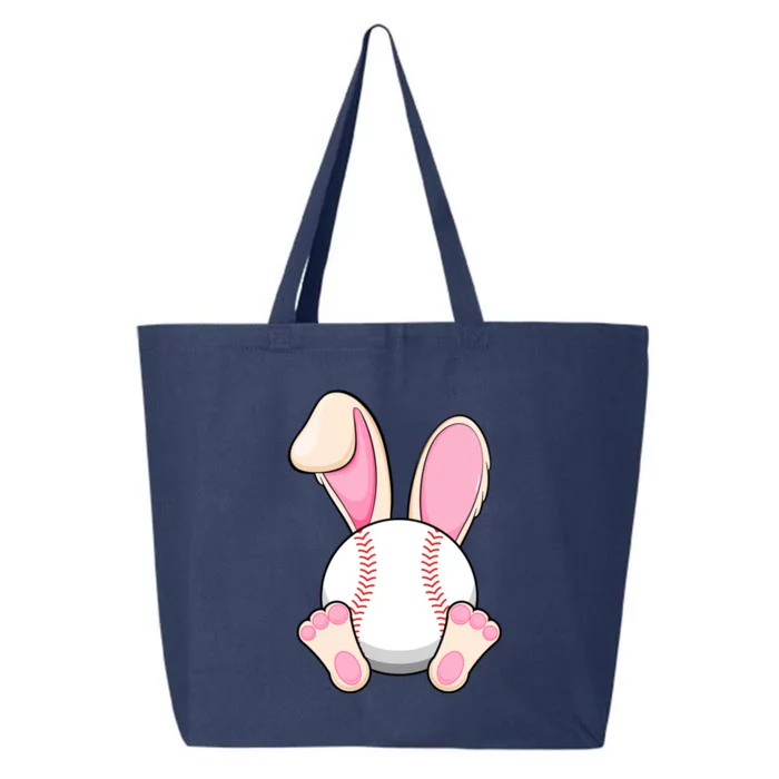 Bunny Baseball Funny Easter Day Cool Gift 25L Jumbo Tote