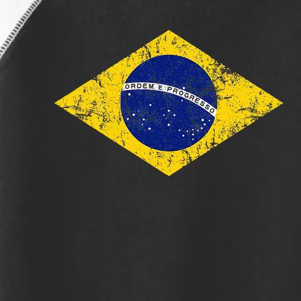 Brasil Brazilian Flag Green Toddler Fine Jersey T-Shirt