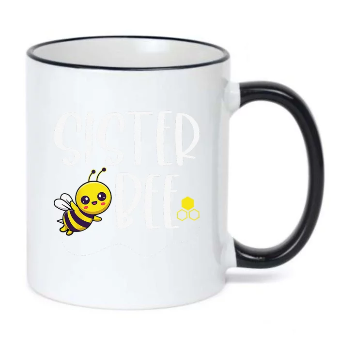 Birthday Bee Family Matching Sister Bee Sis Beekeeper Funny Black Color Changing Mug