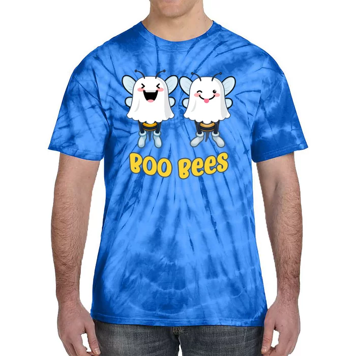 Boo Bees Funny Halloween Gift Tie-Dye T-Shirt