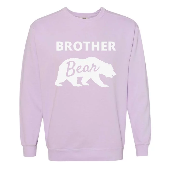 Brother Bear Fathers Day Gift From Wife Son Daughter Garment-Dyed Sweatshirt