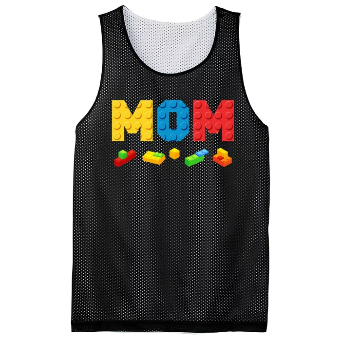 Building Bricks for Family Bonding Mesh Reversible Basketball Jersey Tank