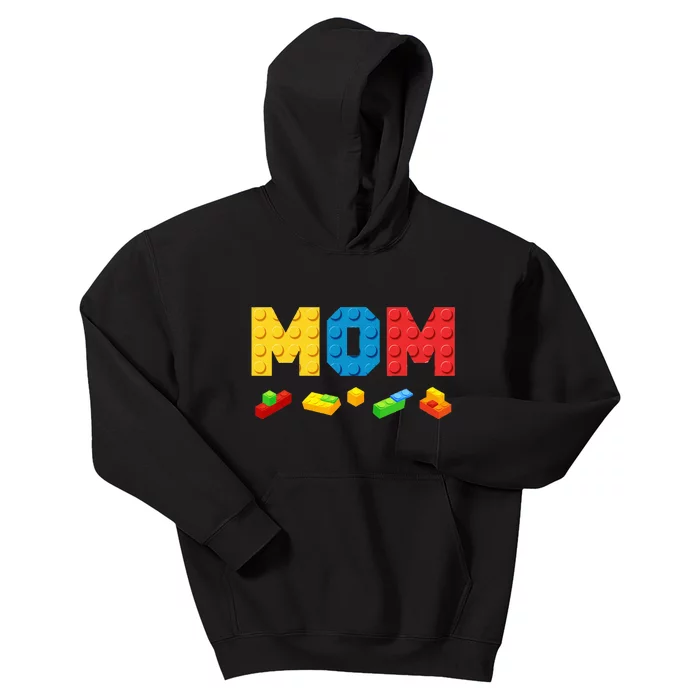 Building Bricks for Family Bonding Kids Hoodie