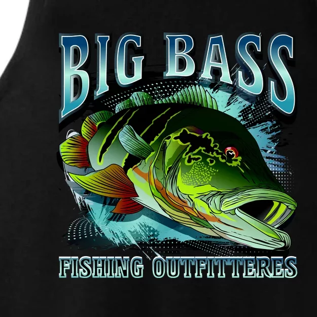 Big Bass Fishing Ladies Tri-Blend Wicking Tank