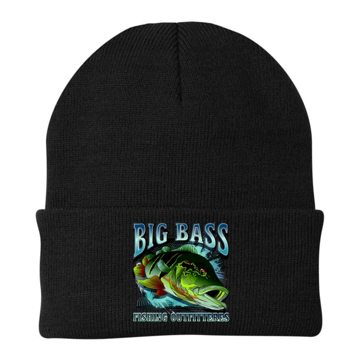 Big Bass Fishing Knit Cap Winter Beanie