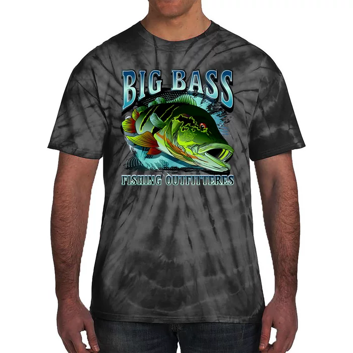 Big Bass Fishing Tie-Dye T-Shirt