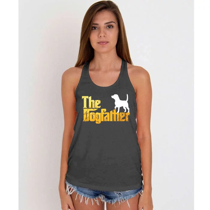 Beagle Beagle Funny Women's Knotted Racerback Tank