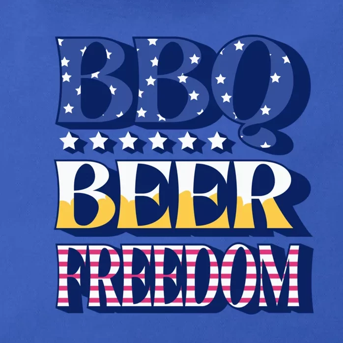 Bbq Beer Freedom Quote Great Gift Zip Tote Bag