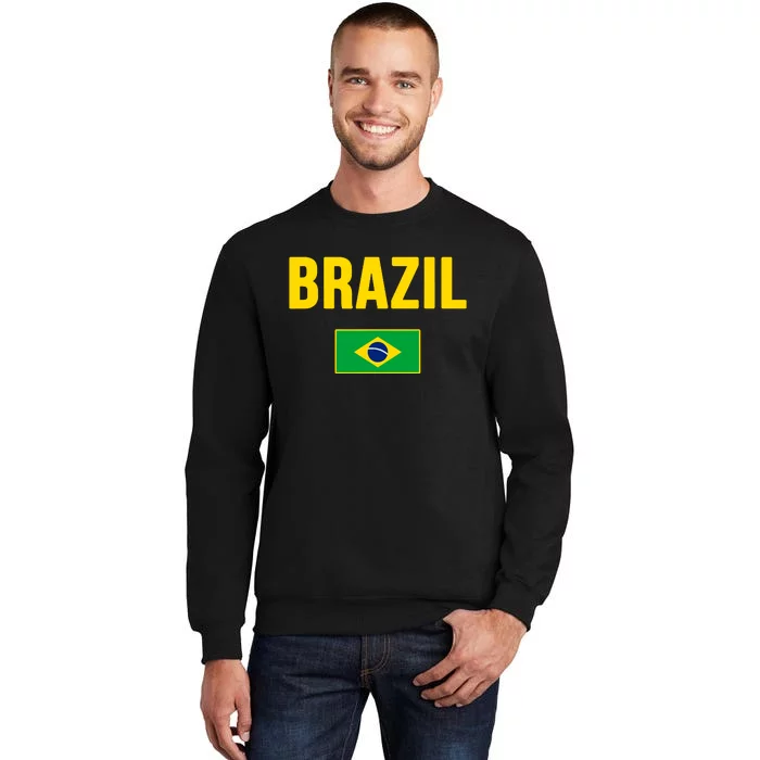 Brazil Brazilian Flag Brasil Bandera Bandeira Sweatshirt