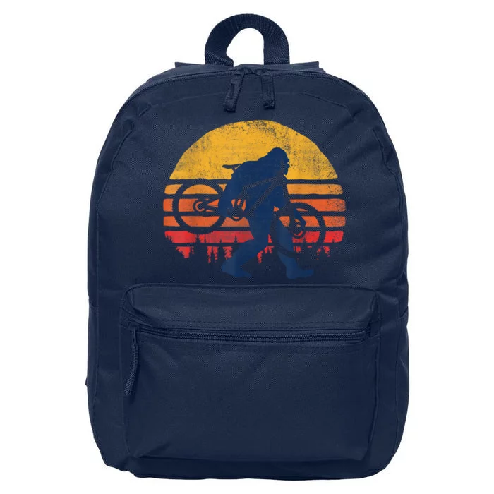 Bigfoot Bike Funny MTB Graphic 16 in Basic Backpack