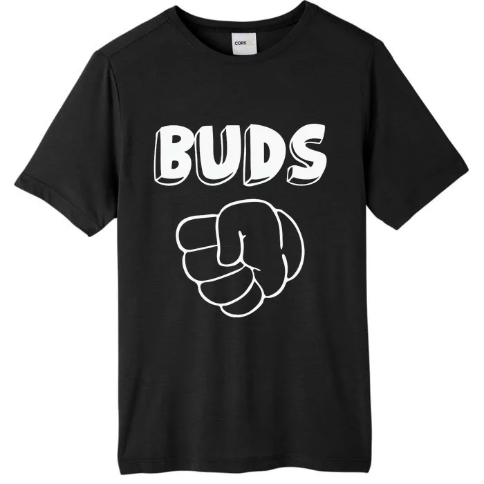 Best Buds Funny Father ChromaSoft Performance T-Shirt