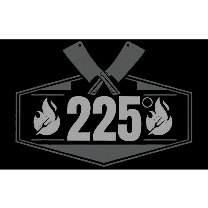 Bbq Barbeque Grilling 225 Degrees Smoking Meat Dad Father Bumper Sticker