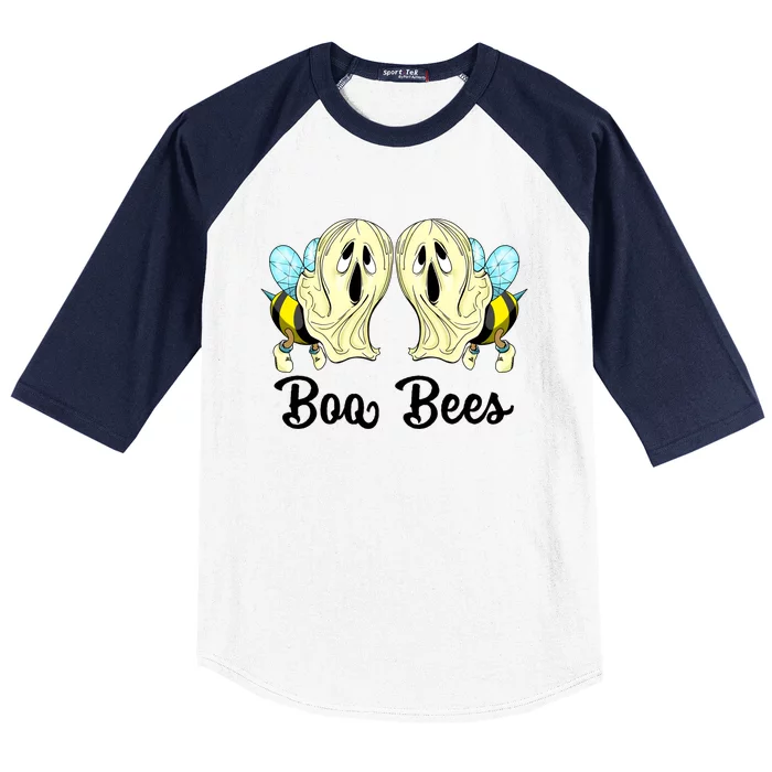 Boo Bees Gift Baseball Sleeve Shirt