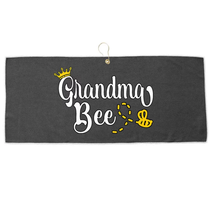 Beekeeper Beekeeping Grandma Bee Large Microfiber Waffle Golf Towel