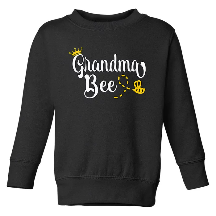 Beekeeper Beekeeping Grandma Bee Toddler Sweatshirt