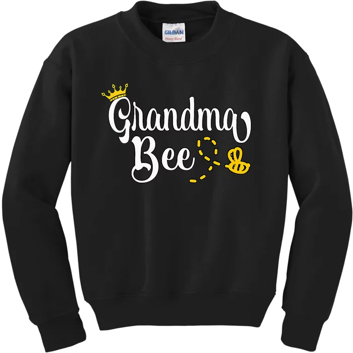 Beekeeper Beekeeping Grandma Bee Kids Sweatshirt