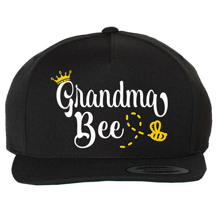 Beekeeper Beekeeping Grandma Bee Wool Snapback Cap