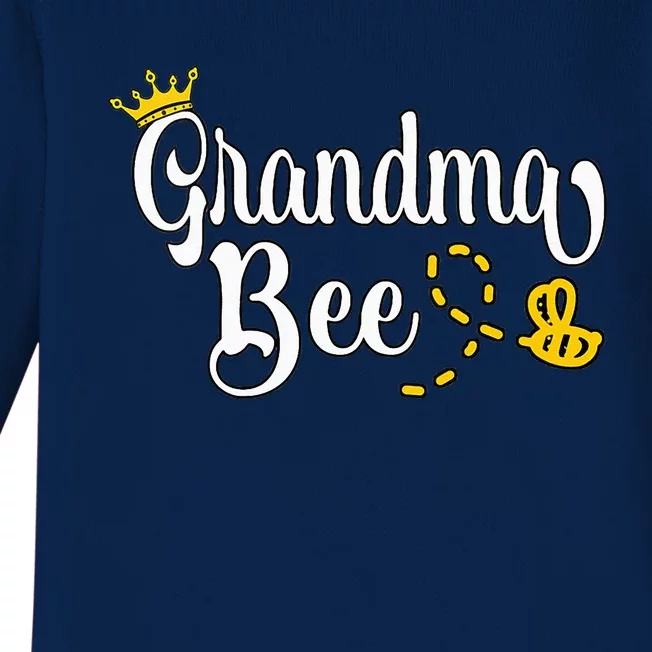 Beekeeper Beekeeping Grandma Bee Baby Long Sleeve Bodysuit