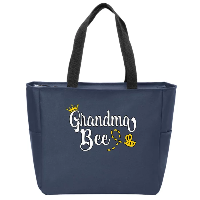 Beekeeper Beekeeping Grandma Bee Zip Tote Bag